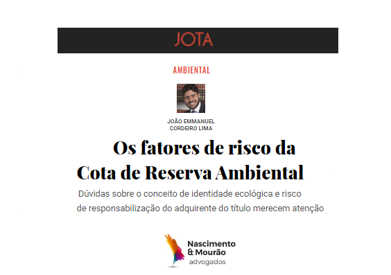 Os fatores de risco da Cota de Reserva Ambiental