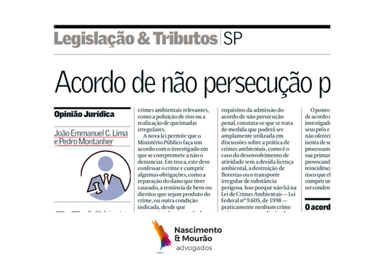 Nascimento e Mourão Advogados: na mídia