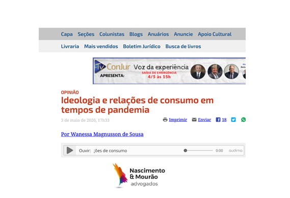 Nascimento e Mourão Advogados: na mídia.