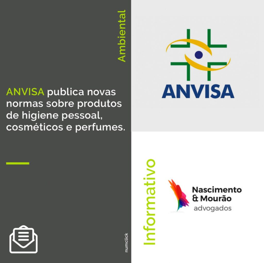 ANVISA publica novas normas sobre produtos de higiene pessoal, cosméticos e perfumes