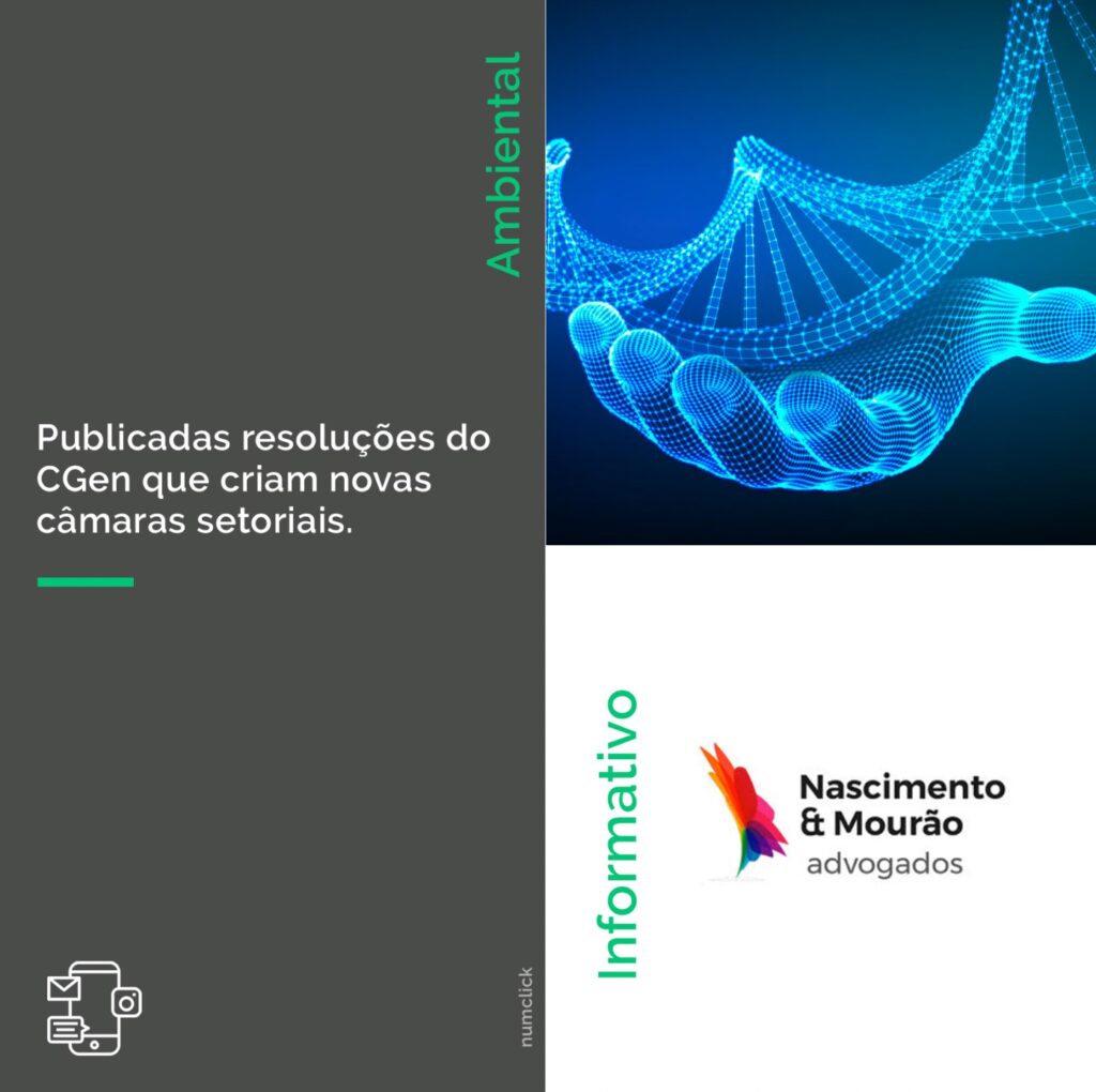 Publicadas resoluções do CGen que criam novas câmaras setoriais.