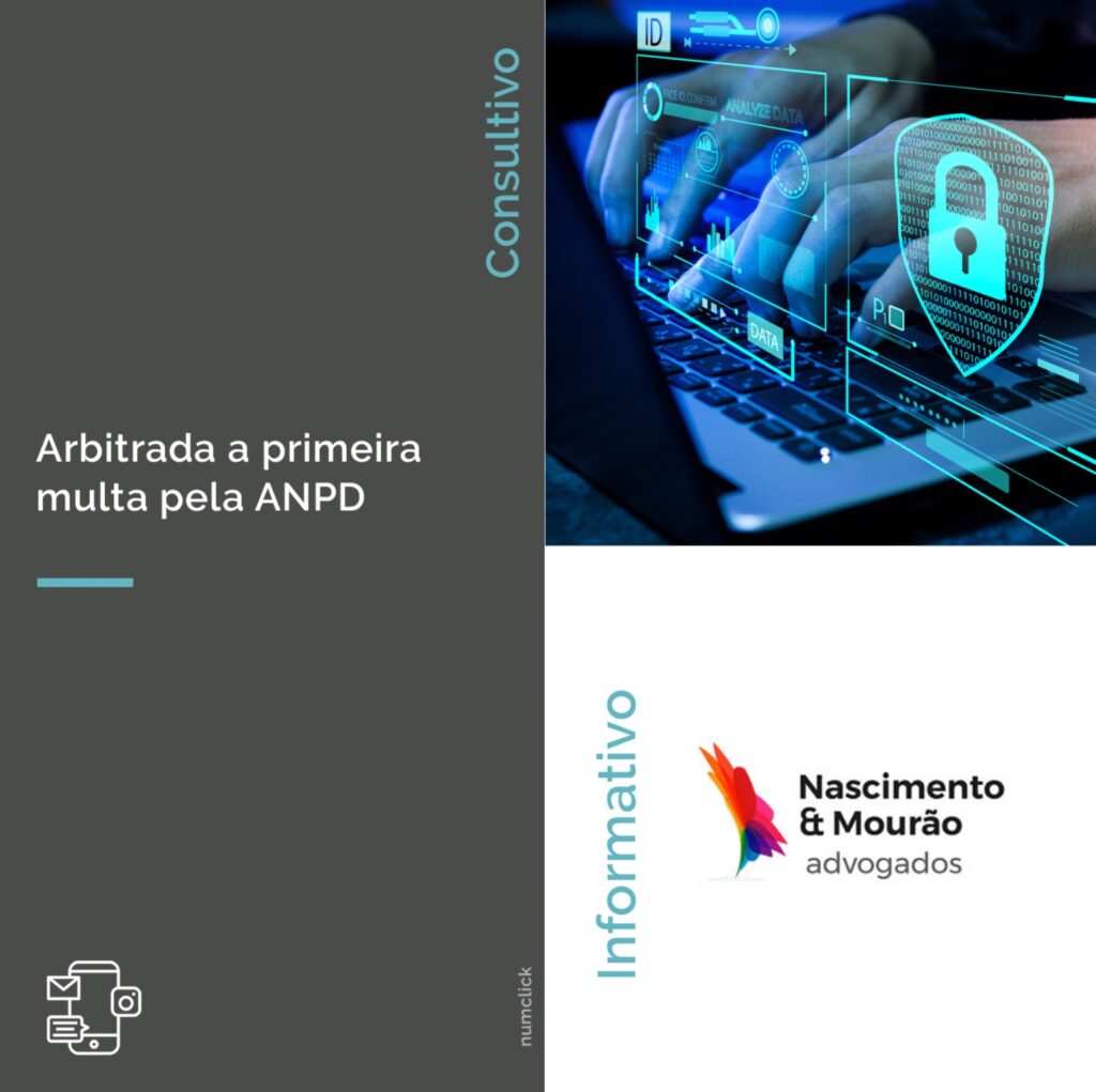 Arbitrada a primeira multa pela ANPD