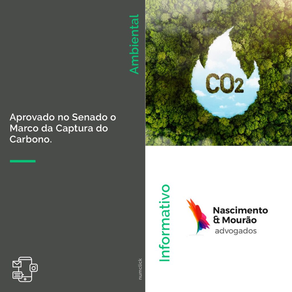 Aprovado no Senado o Marco da Captura do Carbono