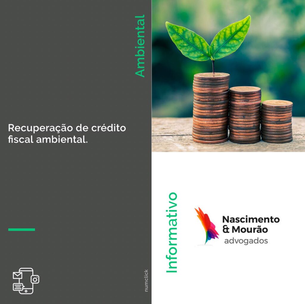 Recuperação de crédito fiscal ambiental